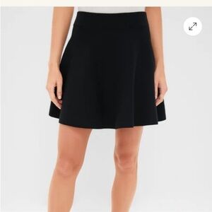 LOFT Elegant Black Circle Skirt